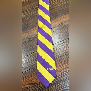 Desert Cactus LSU Tigers College SEC Football Men’s Collegiate Neck Tie EUC